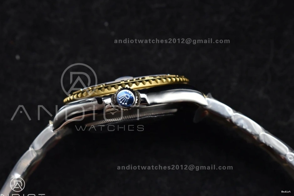 YG 116623 Edition Plated Bracelet on SS YG SA3135 GMF White Best Dial Yacht-Master 1108